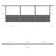 Pergola PLUS Cubic 3 Moduler inkl. Tokyo Staket