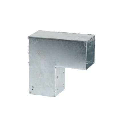 Cubic Hörnbeslag Enkel - till 9x9 cm stolper