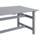 Utebord KWA 160 cm