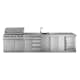 Fristående Utekök Myoutdoorkitchen Stainless Collection Oregon