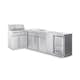 Fristående Utekök Myoutdoorkitchen Stainless Collection Sacramento