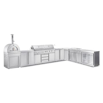 Fristående Utekök Myoutdoorkitchen Stainless Collection Washington