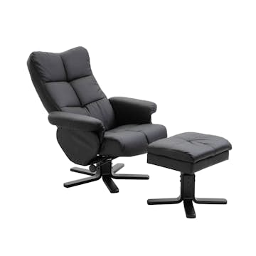 Fåtölj Venture Home Sven med Fotpall