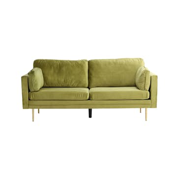 3-sitssoffa Venture Home Boom Sammet