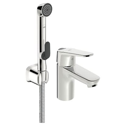 Tvättställsblandare Oras Vega 1812FG med Bidetta Handdusch