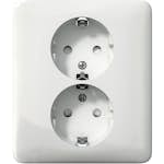 Vägguttag Schneider Electric Exxact Kombianslutning