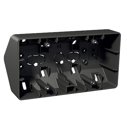 Hörnbox Schneider Electric Exxact 2-fack