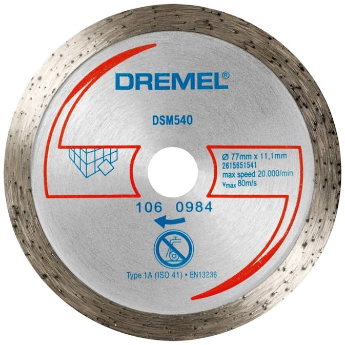 Diamantkapskiva Dremel DSM540 Kakel