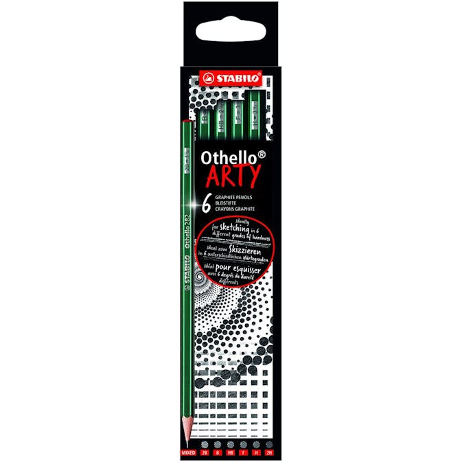 Blyertspennor Stabilo Othello H+B 6 olika