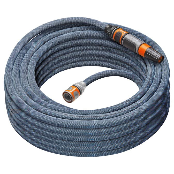 Textilslang Liano™ Xtreme 20 m Set med strålmunstycke