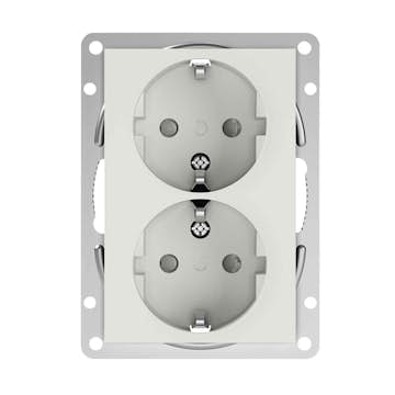 Vägguttag Elko Plus 2-Vägs utan Ram