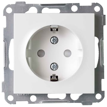 Vägguttag Elko Plus 1-Vägs utan Ram