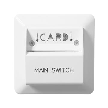 Kortbrytare Elko 1/2/6 RS Renvit