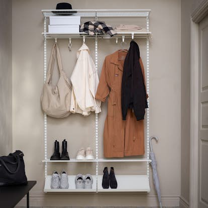 Hallösning Elfa Ready Solution Classic 5 125 cm Vit