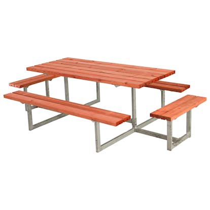 Picknickbord PLUS Basic med Påbyggnad Utomhus