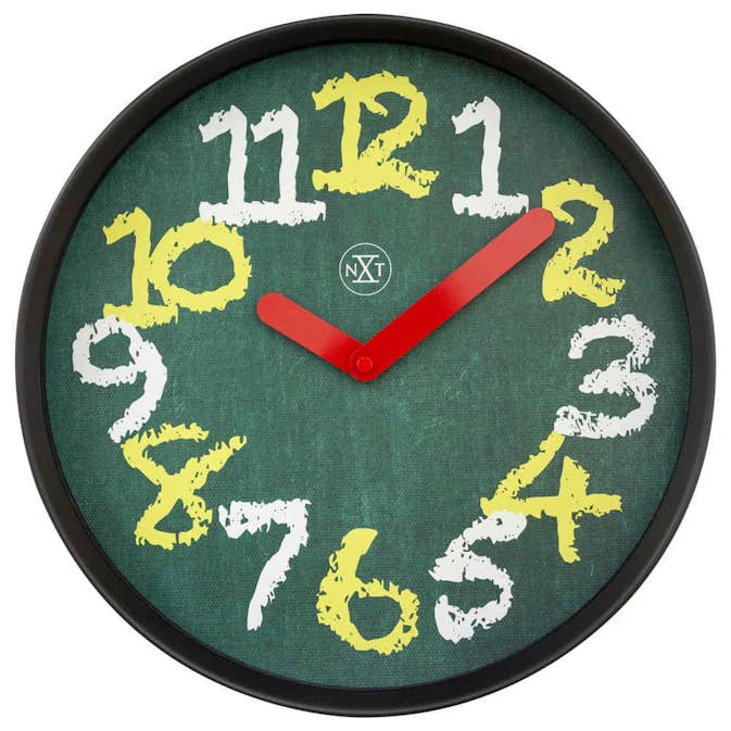 Väggklocka NeXtime nxt Chalkboard