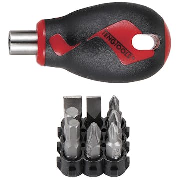 Bitsskruvmejsel Teng Tools Kort 8-Delarv MD908N