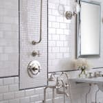 Kakel Tenfors Vit Slät Blank 10x20 cm