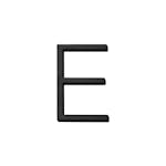 Husnummer Habo Selection Contemporary Stor Svart