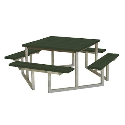 Picknickbord PLUS Twist 204 cm Grön Utomhus