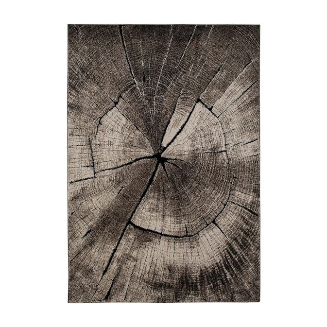 Friezematta KM Carpets Ibiza Tree Grå