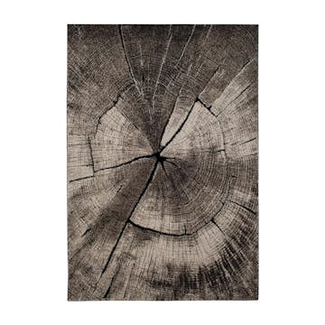 Friezematta KM Carpets Ibiza Tree Grå