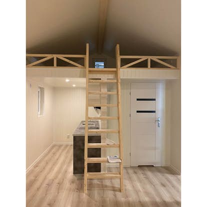 Nyckelfärdigt Attefallshus Attefallsbostaden Freja 25 m2 (35 m2 ink loft)