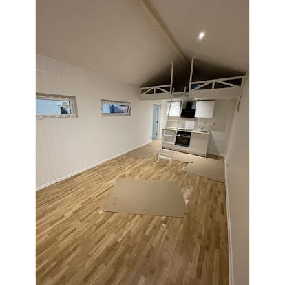 Nyckelfärdigt Attefallshus Attefallsbostaden Idun 30 m2 (40 m2 ink loft)