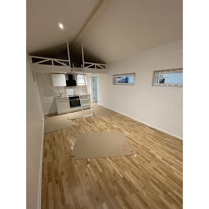 Nyckelfärdigt Attefallshus Attefallsbostaden Idun 30 m2 (40 m2 ink loft)