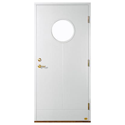 Ytterdörr Leksandsdörren Alvik Glas RC2N Eco74