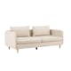 3-sitssoffa Venture Home Zero Ljusbeige 183,5 cm