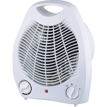 Värmefläkt Gelia Plast 2000 W Vit med bärhandtag