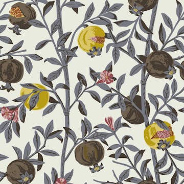 Tapet Boråstapeter Gocken Jobs Granatäpple 1959