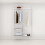 Tilläggslösning Elfa Ready Solution 60.2 Vit