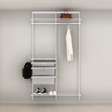 Tilläggslösning Elfa Ready Solution Classic 60.9 Vit