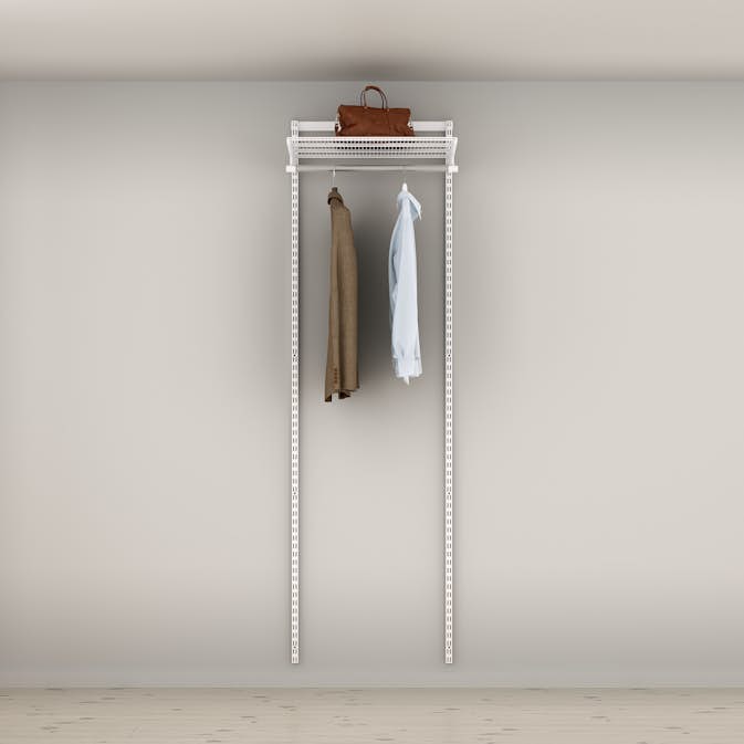 Garderobslösning Elfa Ready Solution Classic 1 65 cm Vit