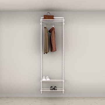 Hallösning Elfa Ready Solution Classic 1 65 cm Vit