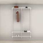 Hallösning Elfa Ready Solution Classic 3 125 cm Vit