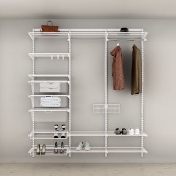 Hallösning Elfa Ready Solution Classic 14 Vit 186 cm