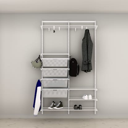 Hallösning Elfa Ready Solution Classic 7 Vit B: 1248 mm