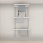 Tvättlösning Elfa Ready Solution Classic 1 94 cm Vit