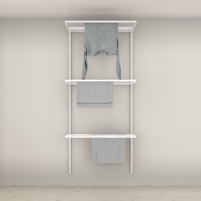 Tvättlösning Elfa Ready Solution Classic 1 94 cm Vit