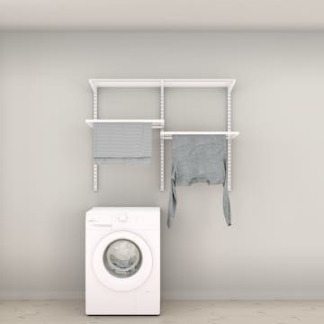 Tvättlösning Elfa Ready Solution Classic 2 125 cm Vit