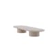 Soffbord Venture Home Narvik 25cm Beige Vardagsrumsbord med Marmorlook