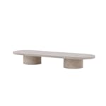 Soffbord Venture Home Narvik 25cm Beige Vardagsrumsbord med Marmorlook