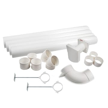 Ventilationssats Separett Nova Ø110 mm vit