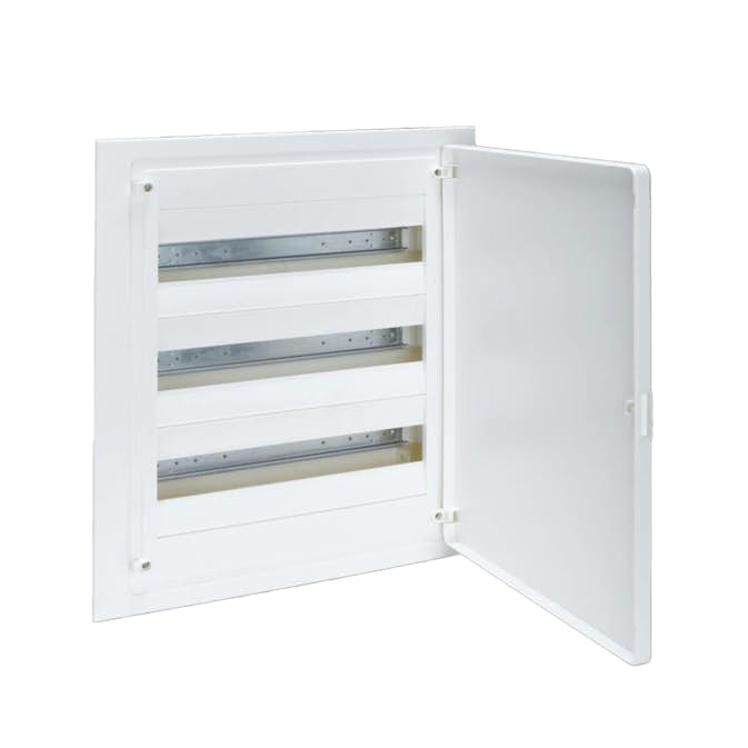 Plastkapsling Hager Golf Infälld med Vit Dörr IP40