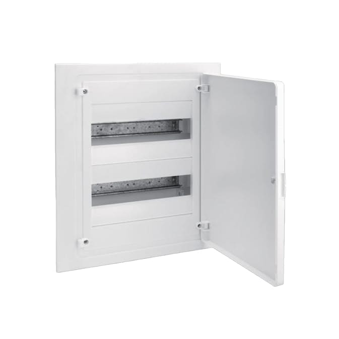 Plastkapsling Hager Golf Infälld 2 Rader 12 Moduler IP40