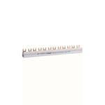 Fasskena Hager 2-polig 10 mm2 12 moduler för QuickConnect och Skruvanslutning