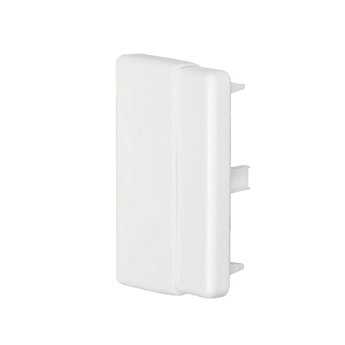 Ändstycke till Matarkanal Hager LF/LFH Flexibel 40/60/90 x 90 mm Halogenfri Vit RAL 9016